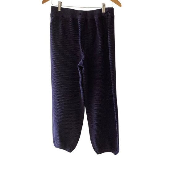 Free People Purple Jogger Sweatpants Cozy Knit - Picture 2 of 8